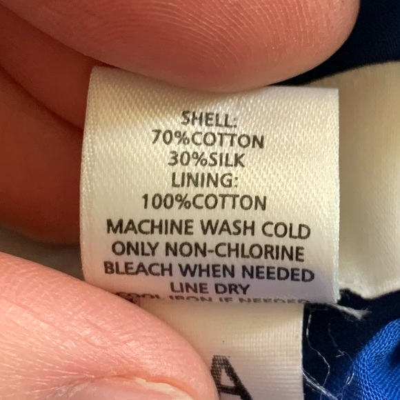 Ann Taylor Loft Blue White Strappy  Beach Dress - Picture 7 of 7